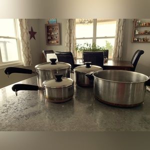 Vintage Revere pots